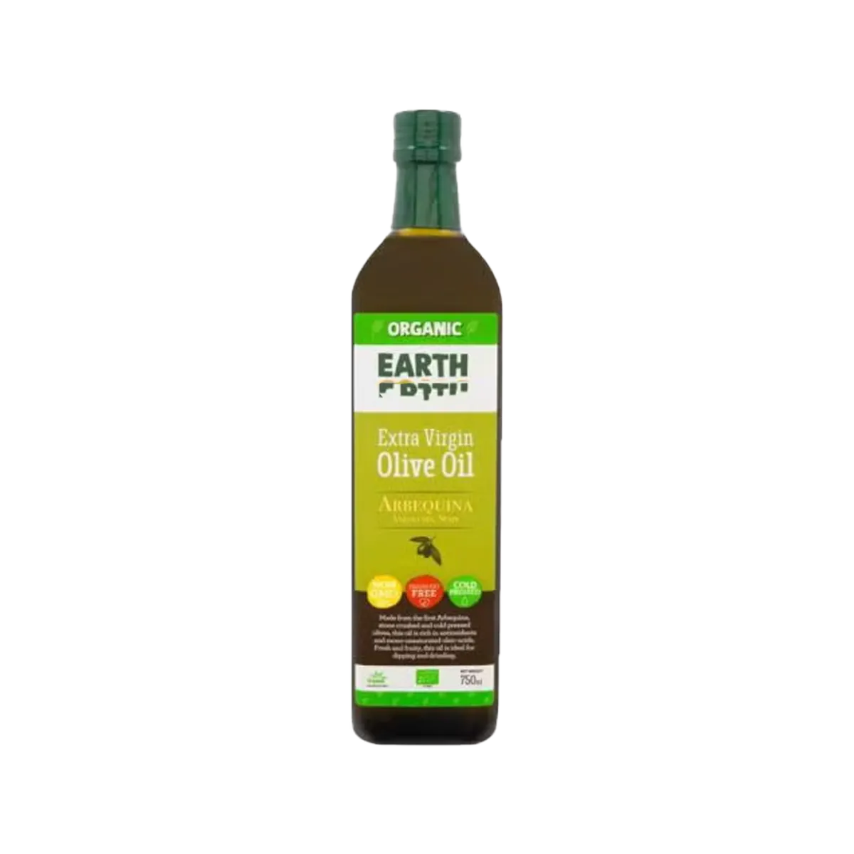 Earthbar Organic Extvirg Olive Oil 500Ml