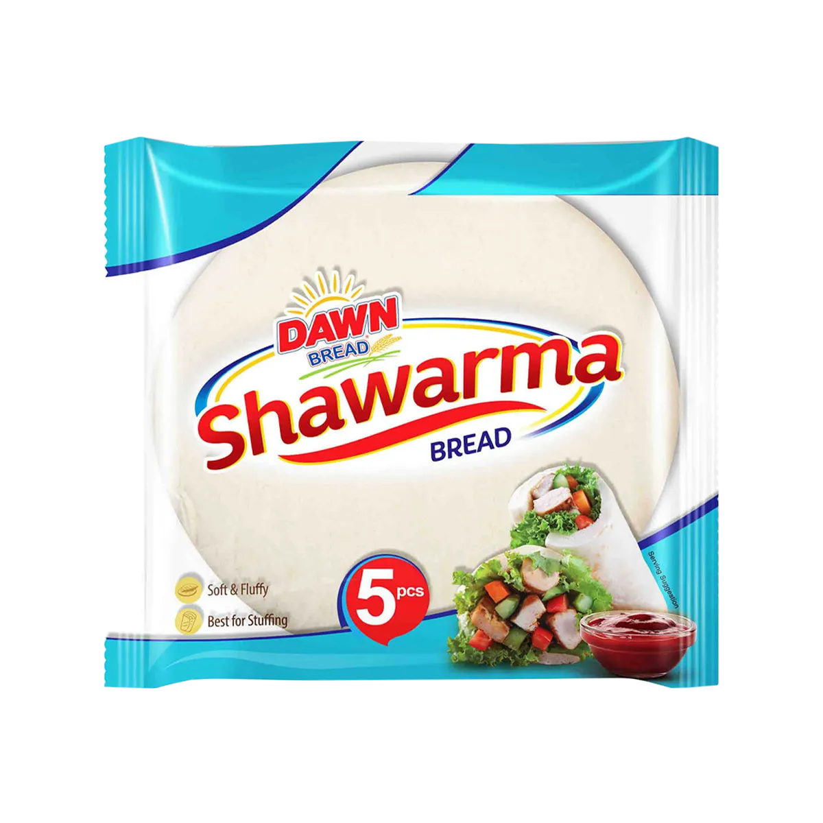 Dawn Bread Shawarma 5 Pcs