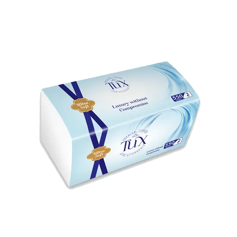 Tux Tissue Soft Pack 550 Sheets