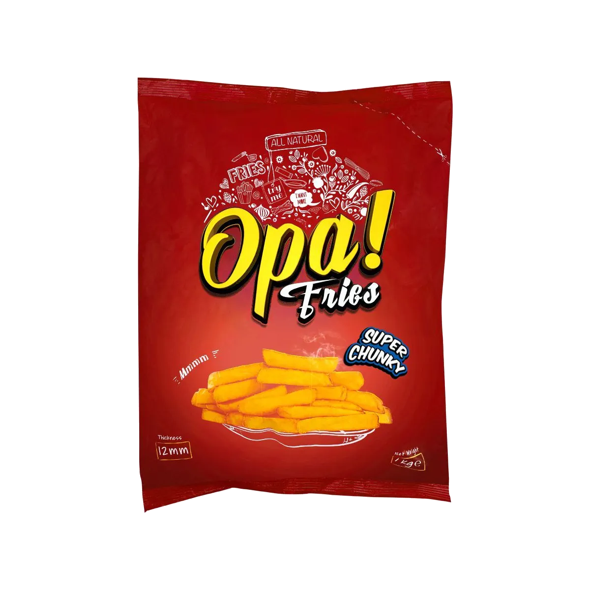 Opa Fries Super Chunky 900G