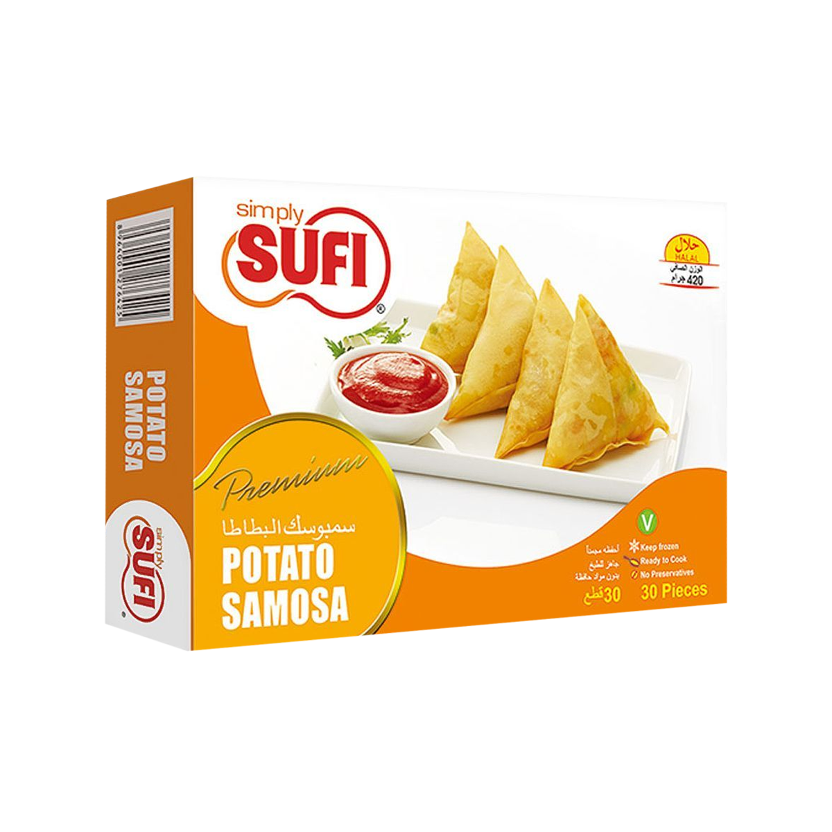 Sufi Frozen Potato Samosa 420g