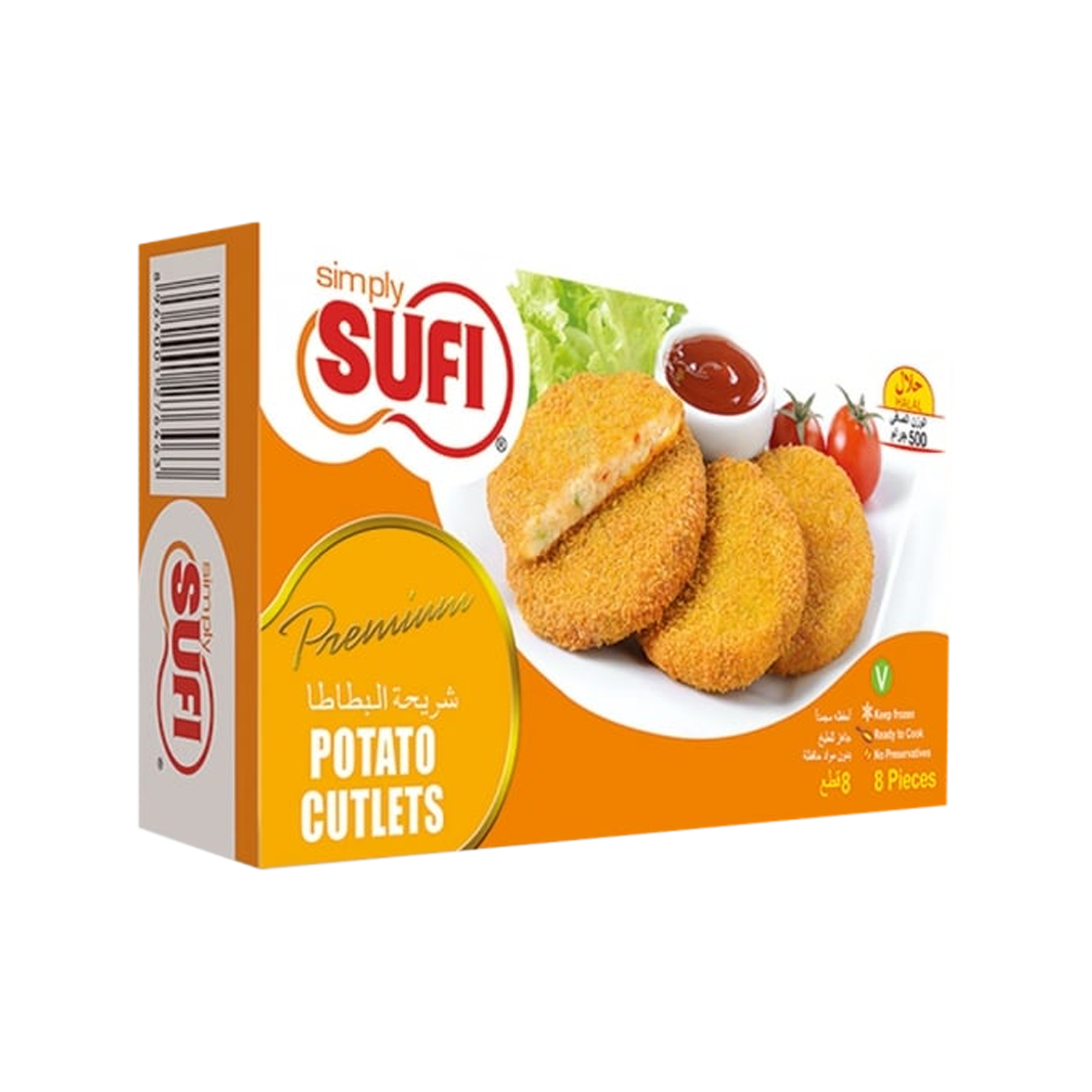 Sufi Frozen Potato Cutlets 500g