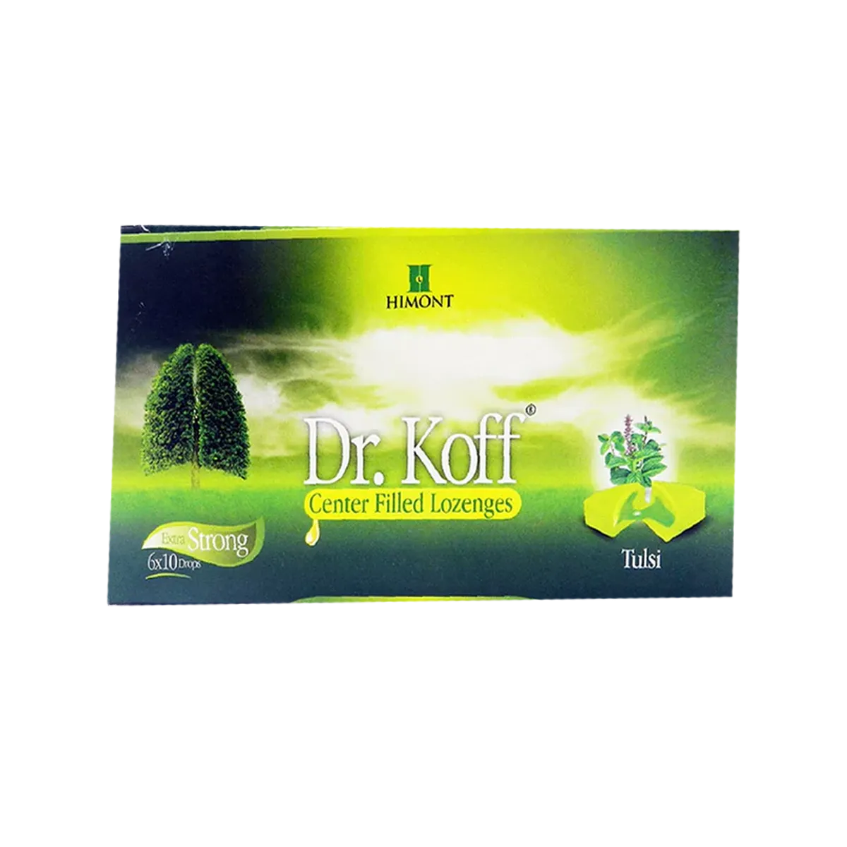Dr.Koff Natural Cugh Lozenges Tulsi 6S