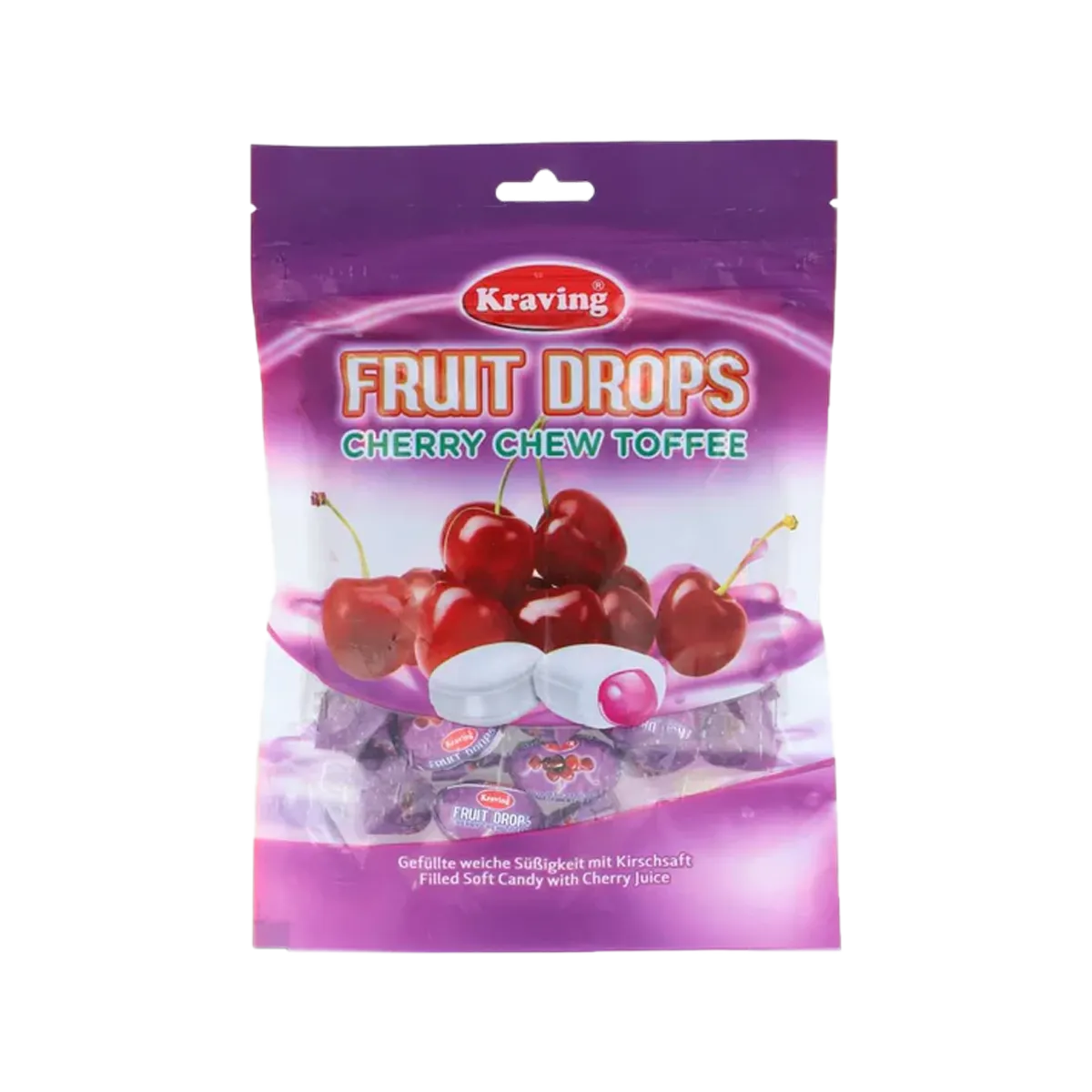 Kraving Fruit Drops Cheery 100G