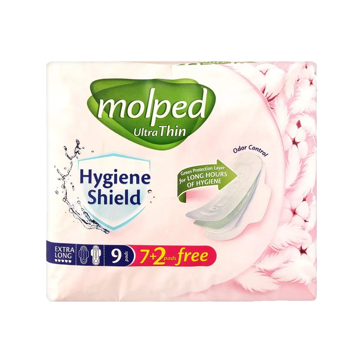 Molped Ultra Thin Extra Long 7 Pads