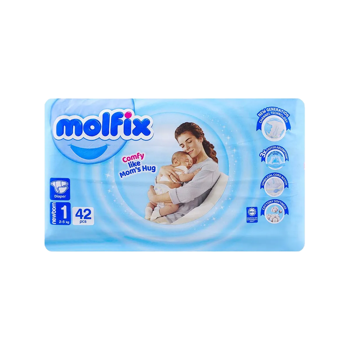 Molfix Daiper Newborn 42Pc