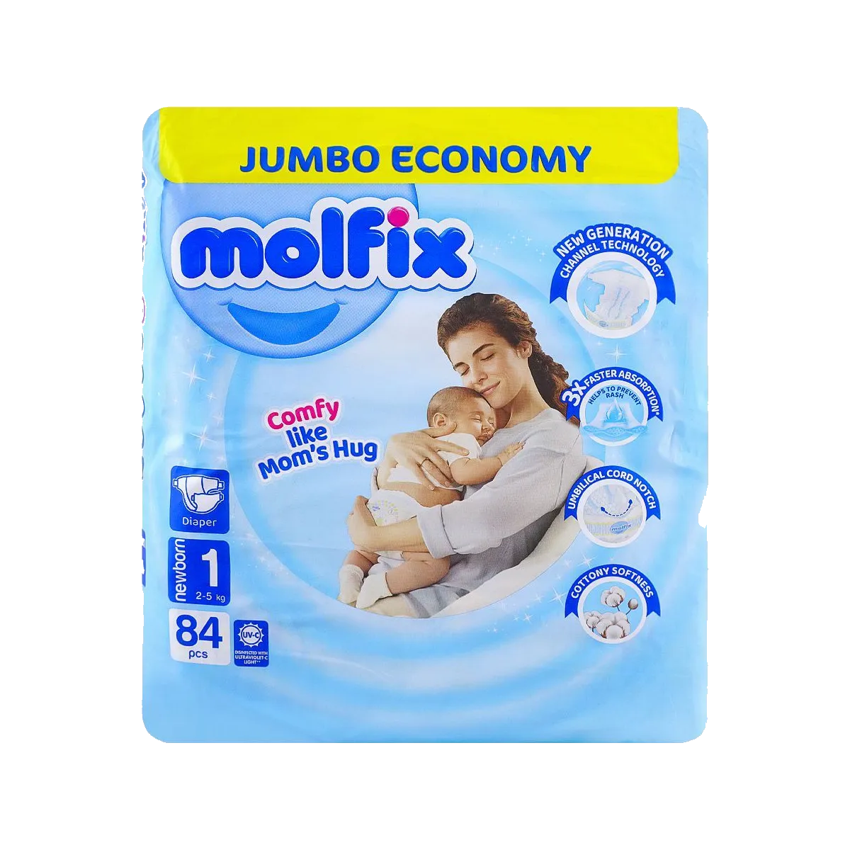Molfix Newborn Jumbo 84*1