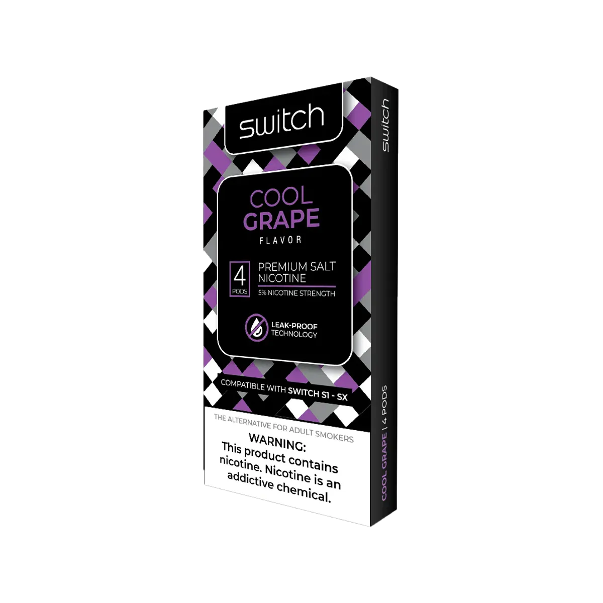 Switch Flavor Cool Grape 4Pods