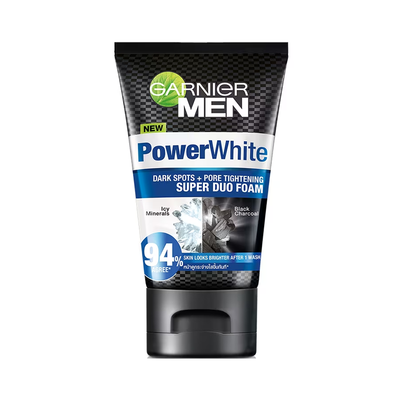 Garnier Men Power White Duo Foam 100ml