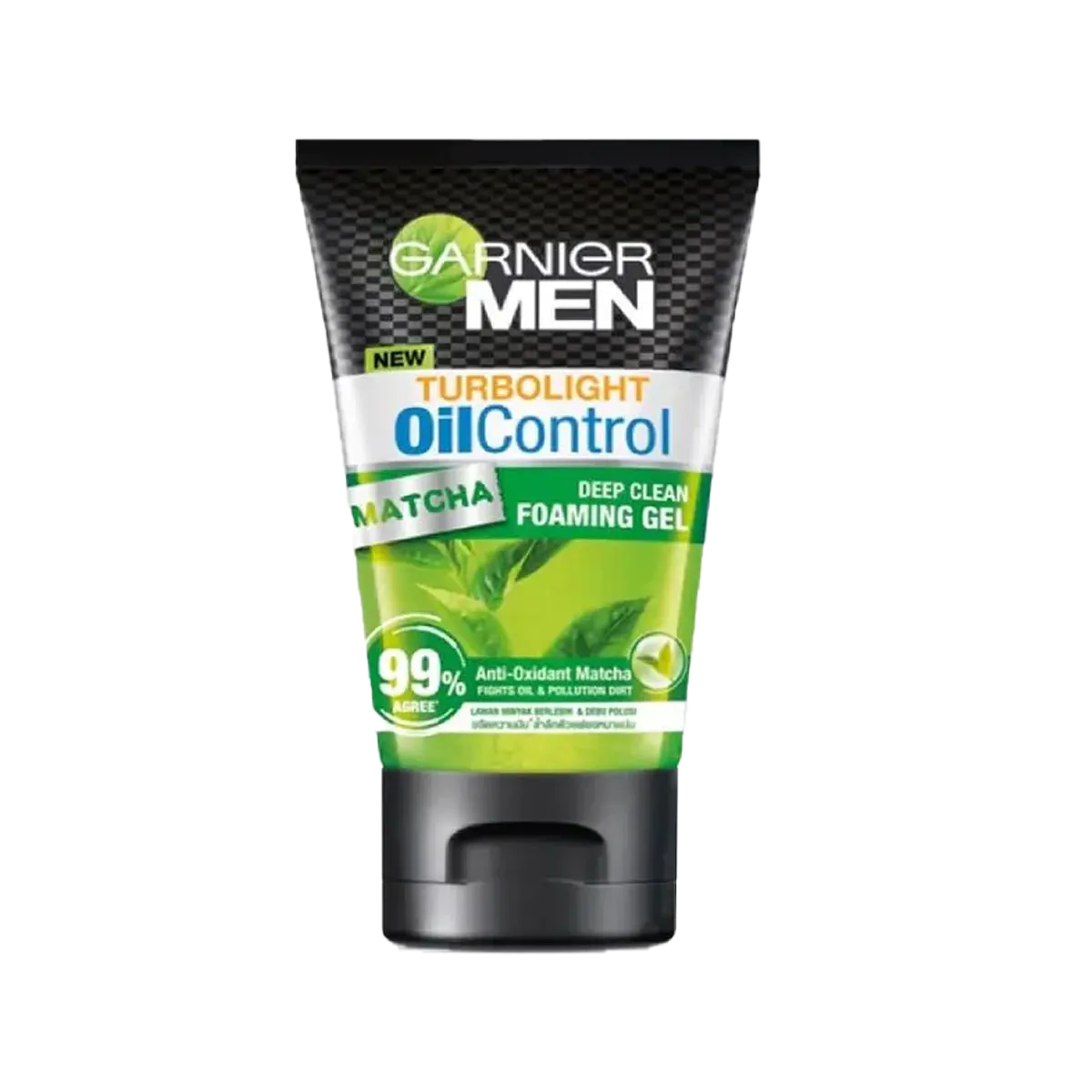 Garnier Men Turbo Light Matcha Face Wash 100Ml