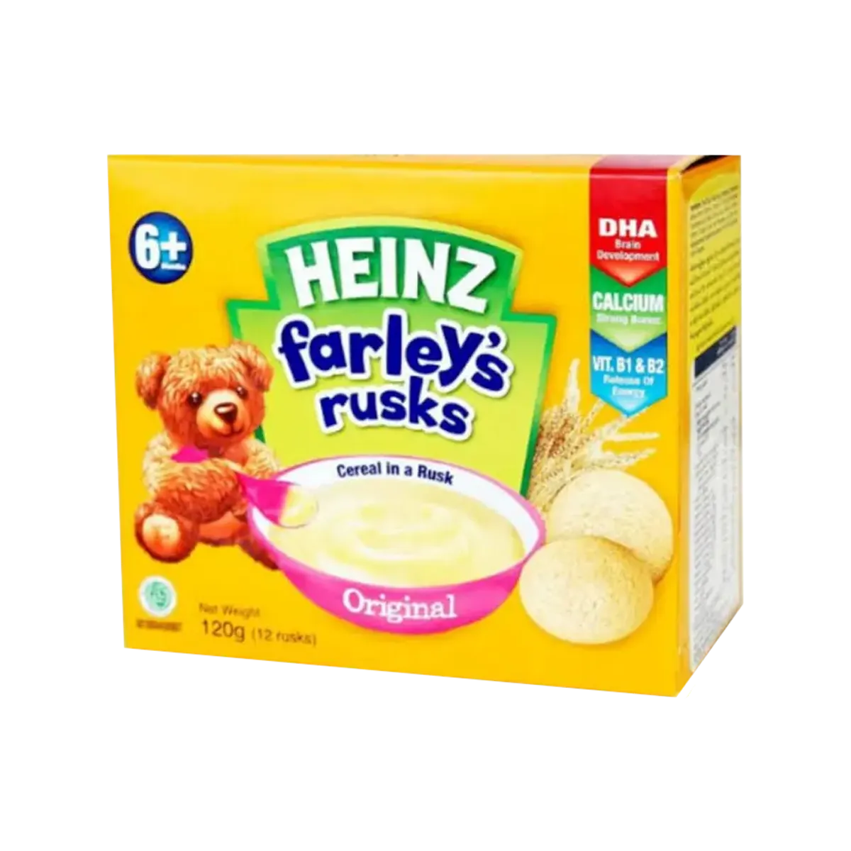 Heinz Baby Farleys Rusks Original 120G