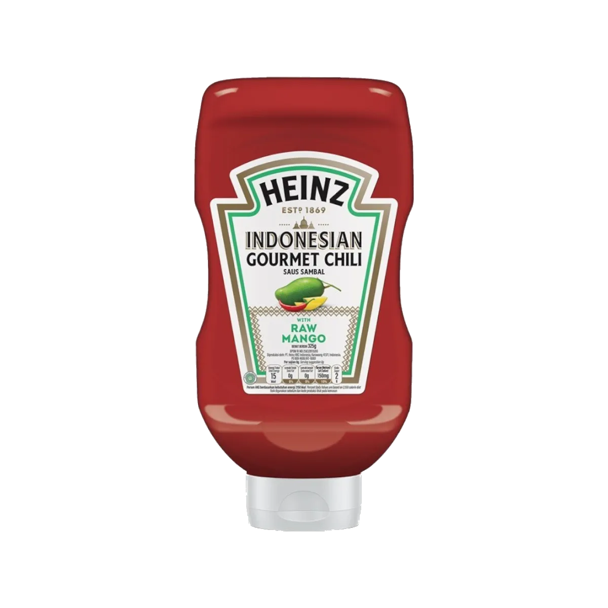 Heinz Indonesian Gourmet Chili Botol 325G