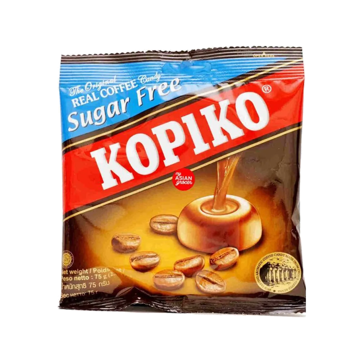 Kopiko Coffee Candy Sugar Free 75G