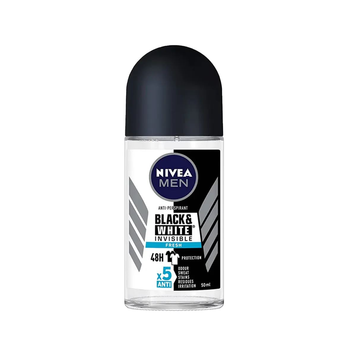 Nivea Deodorant For Men Black And White Invisible Power Roll