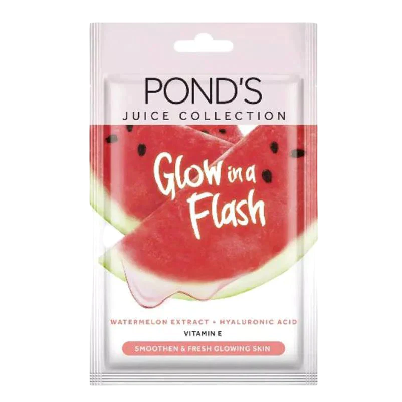Ponds Sheet Mask Watermelon Extract Nectar+Hyaluronic 20g