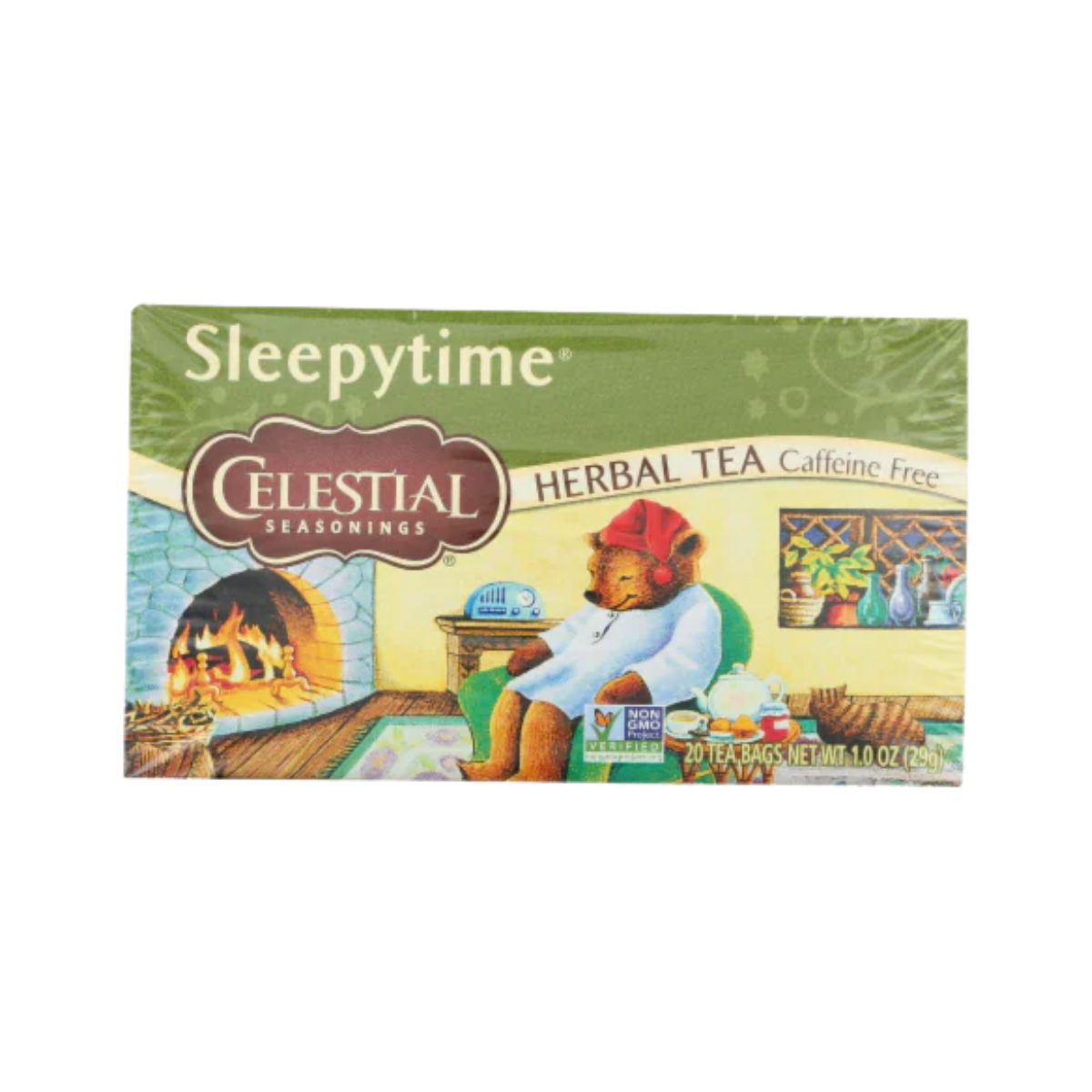 Celestial Seasonings, Sleepytime Herbal Tea Caffeine Free 20 Tea Bags, Case Of 6, 20 bag