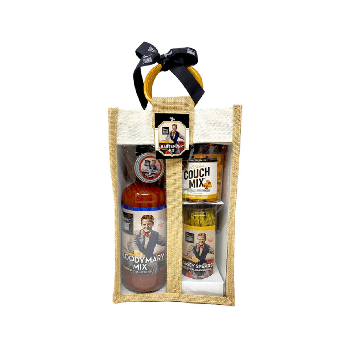 Bruce Julian Heritage Foods, Bartender Kit with Sassy Spears Tote Bag - Case of 4 - 1 CT