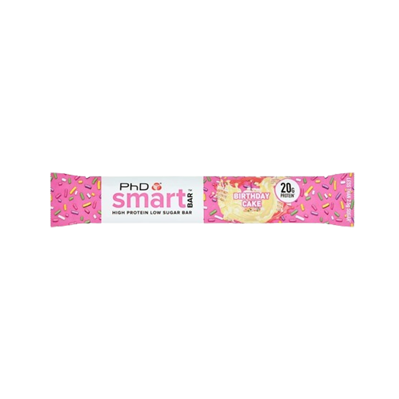 PhD Smart Bar Birthday Cake 64g