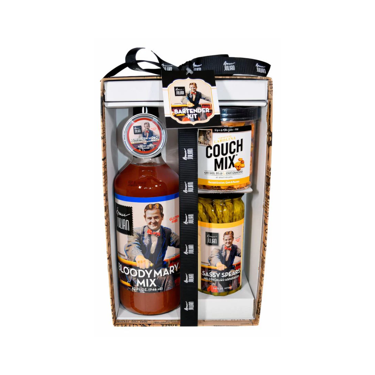 Bruce Julian Heritage Foods, Bartender Kit with Sassy Beans Tote Bag - Case of 4 - 1 CT