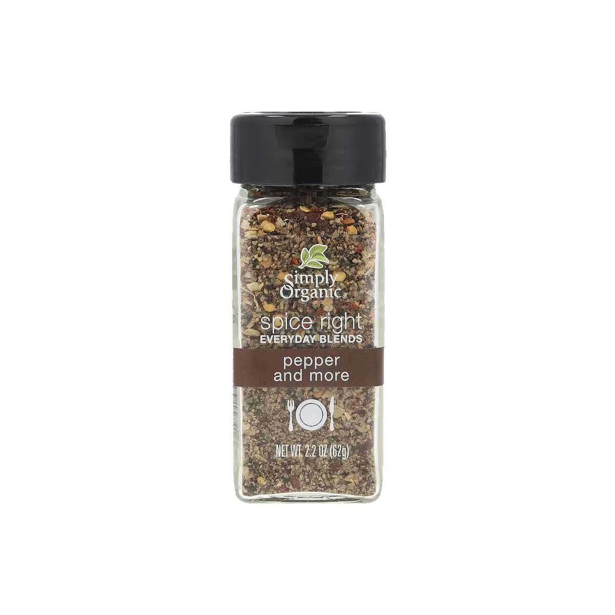 Simply Organic, Seasoning Pepper And More Everyday Blends, Case Of 6, 2.2 oz