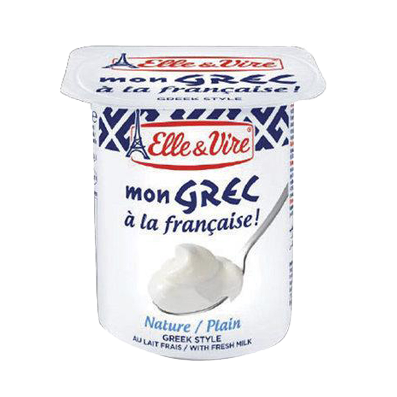 Elle & Vire Greek Nature Plain Yogurt