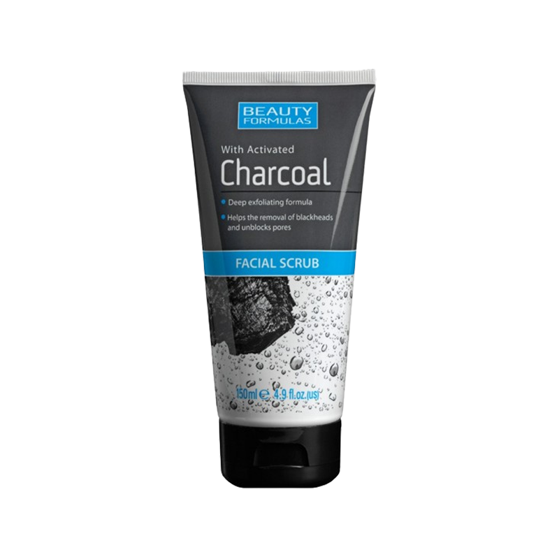 Beauty Formulas Charcoal Facial Scrub