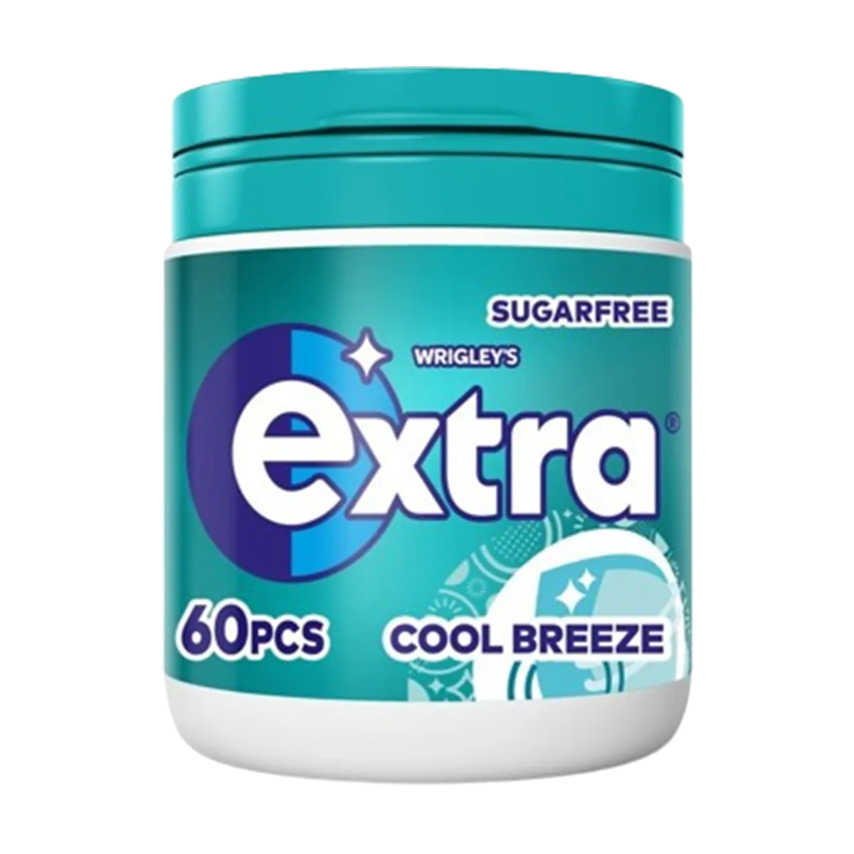 Extra Gum Bottle Cool Breeze 60Pcs 84g