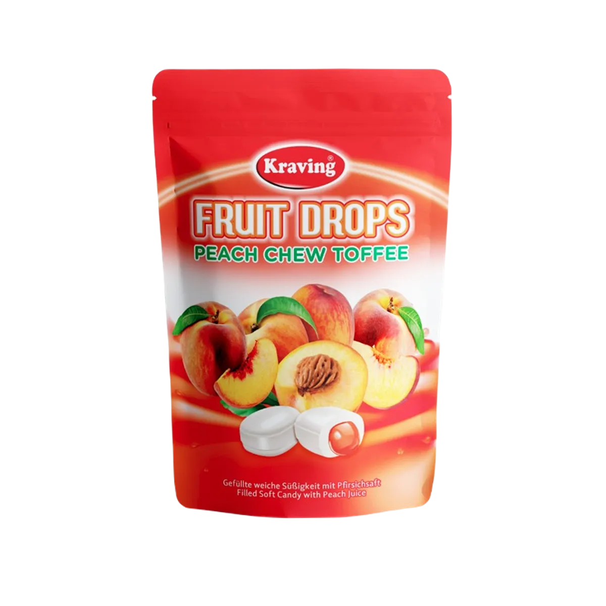 Kraving Fruit Drops Peach 100g