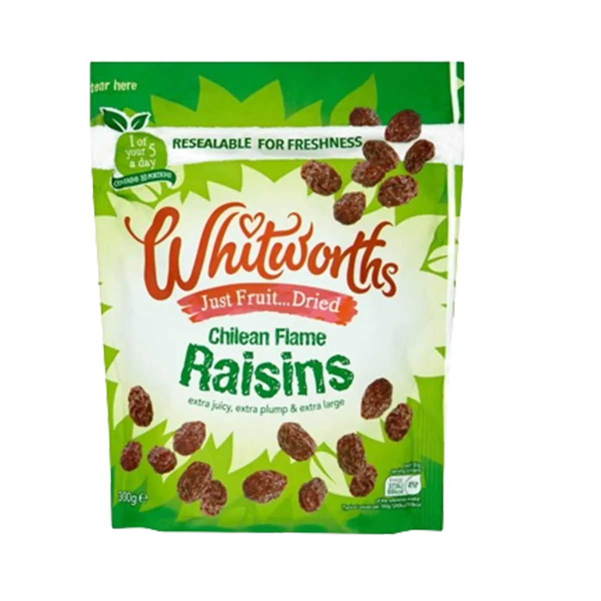 Whitworths Snacking Raisins 300g