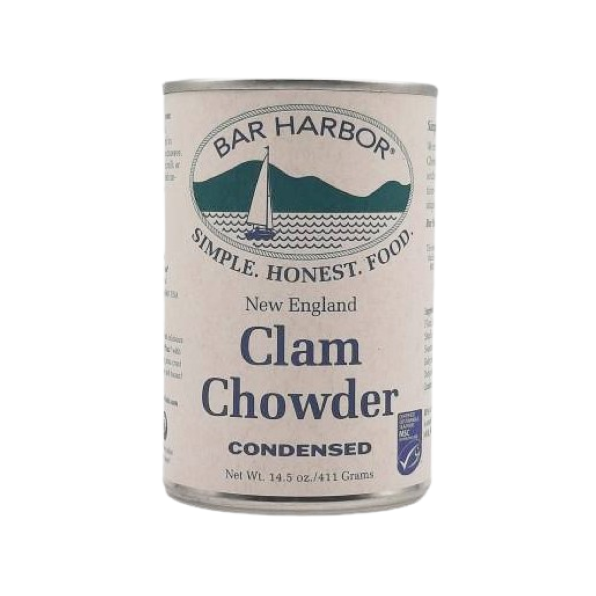Bar Harbor, New England Style Clam Chowder Ready To Serve, Case Of 6, 15 oz