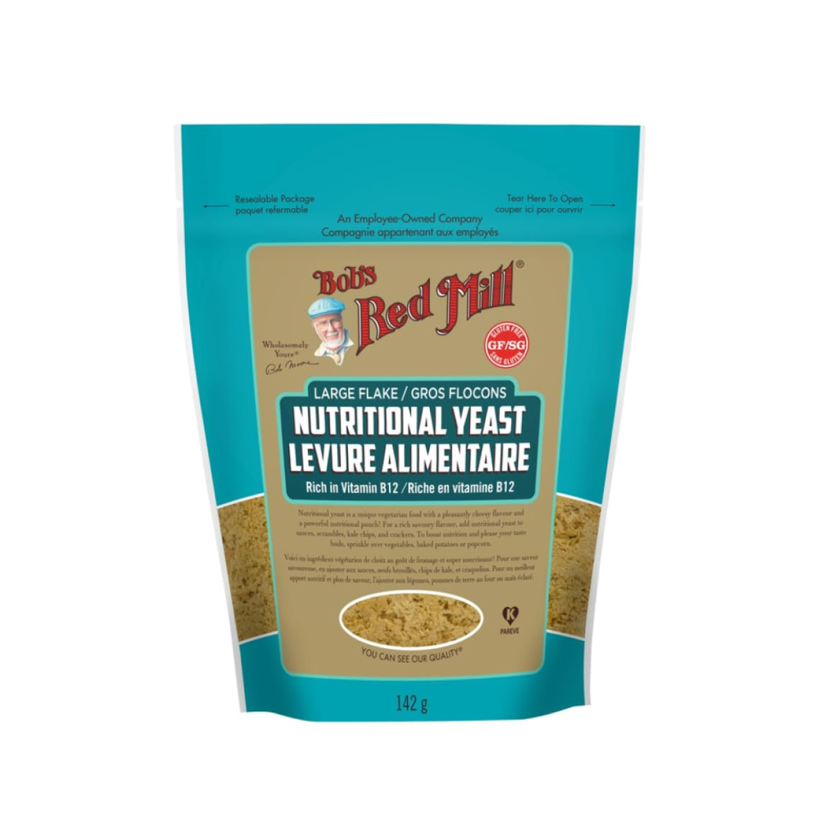 Bob's Red Mill, Yeast Nutritional Lg Flke, Case Of 4, 5 oz