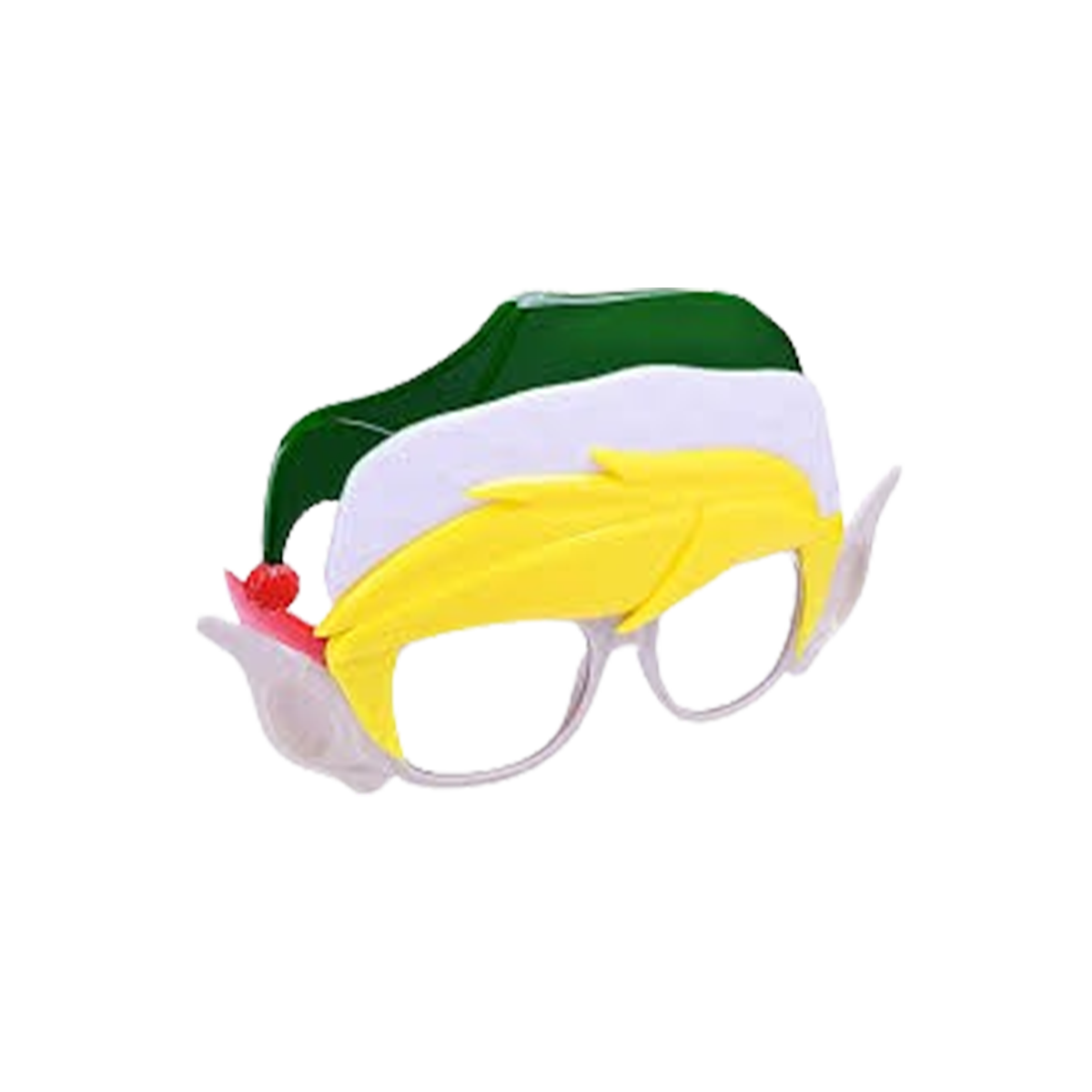 Sun-Staches Clear Lens Elf Glasses 1pc