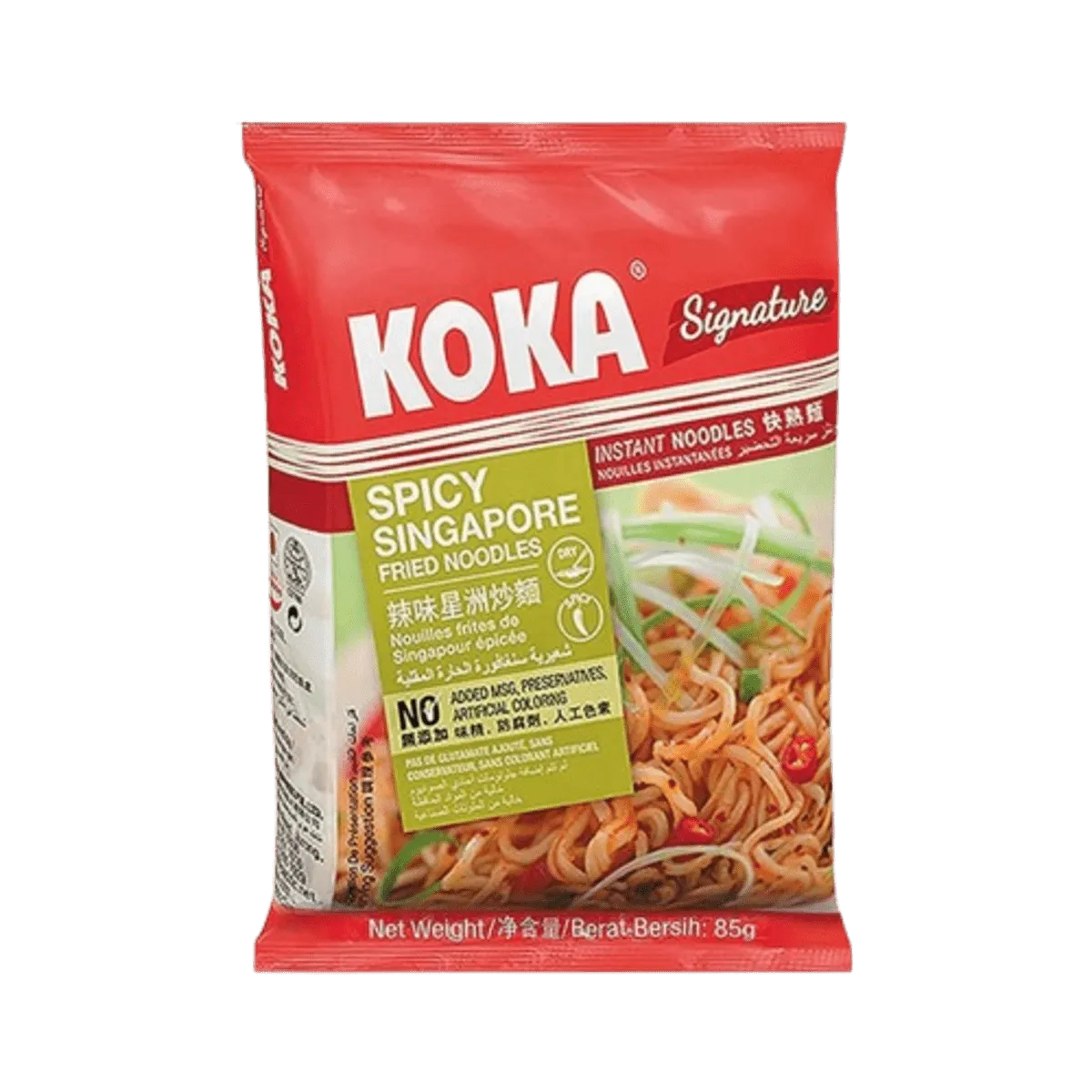 Koka Noodles Spicey Singapore 85g