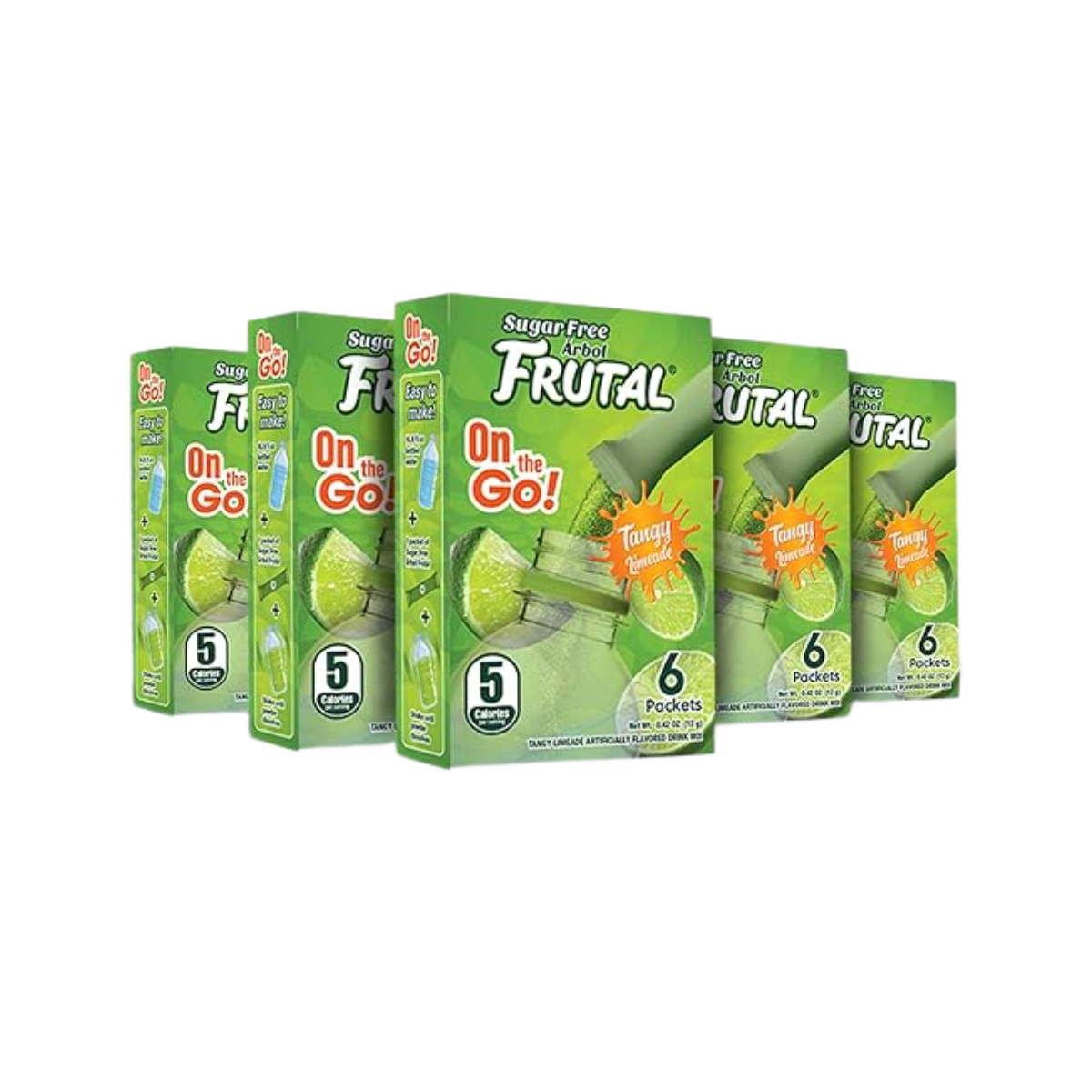 Frutal On-The-Go! | Powdered Drink Mix | Citrus Punch Flavored - Sugar Free! – (30 Count of Stick Packs)