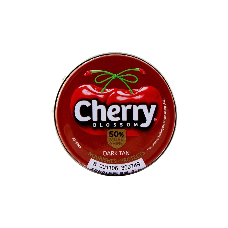 Cherry Blossom Shoe Polish Darktan 20ml