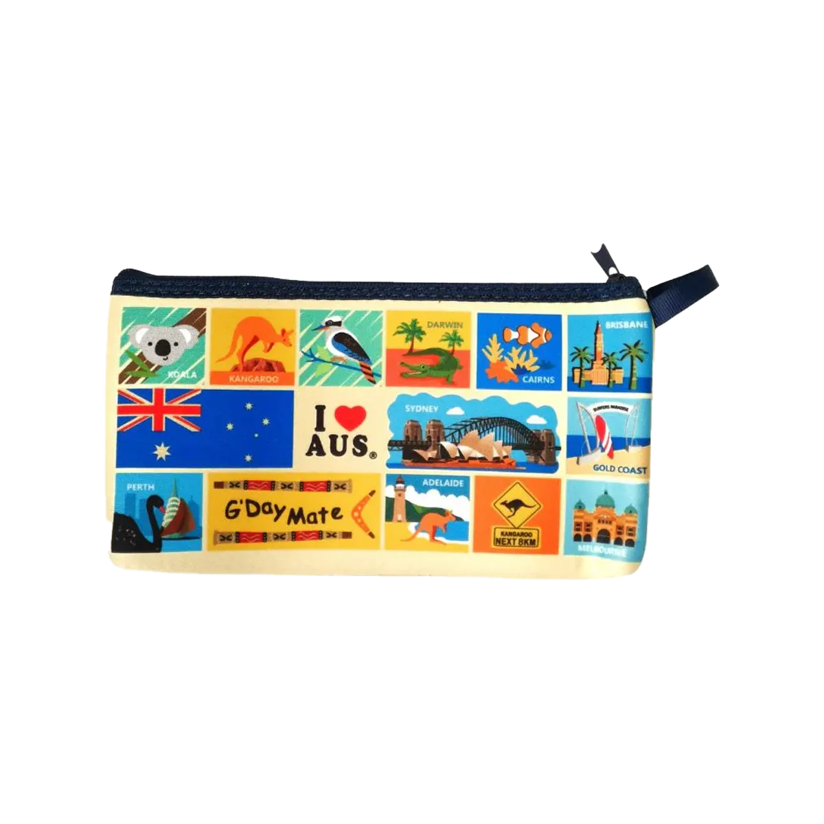 I Love Aus Stationary (Pencial Case)