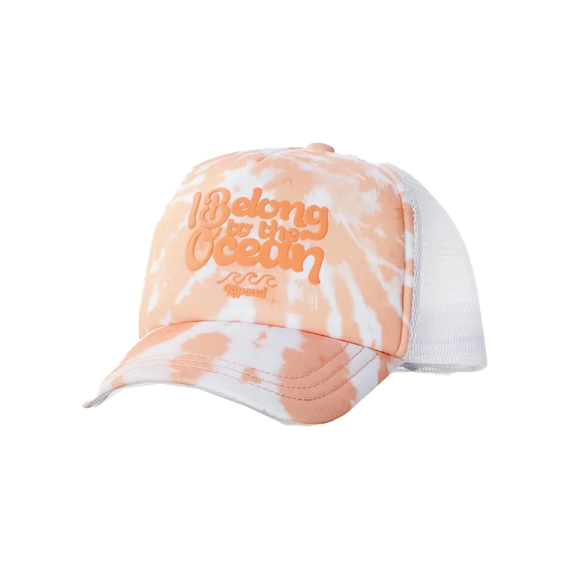 Mixed Trucker Hat Cap Girl White Colour