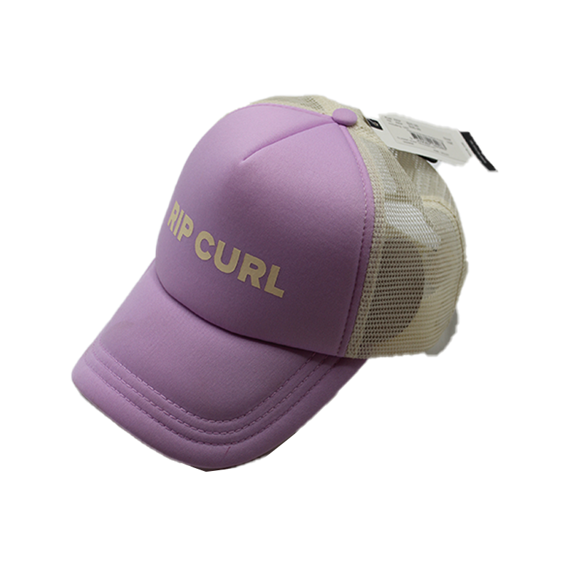 Mixed Trucker Hat Cap Girl White Colour Violet