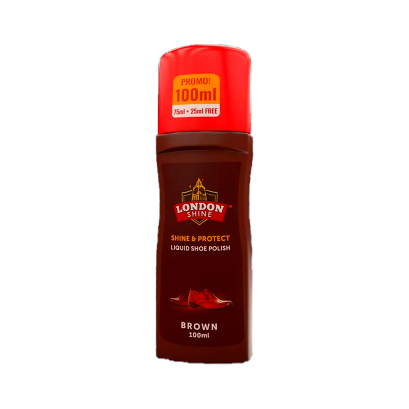 London liquid shoe polish brown 100ml
