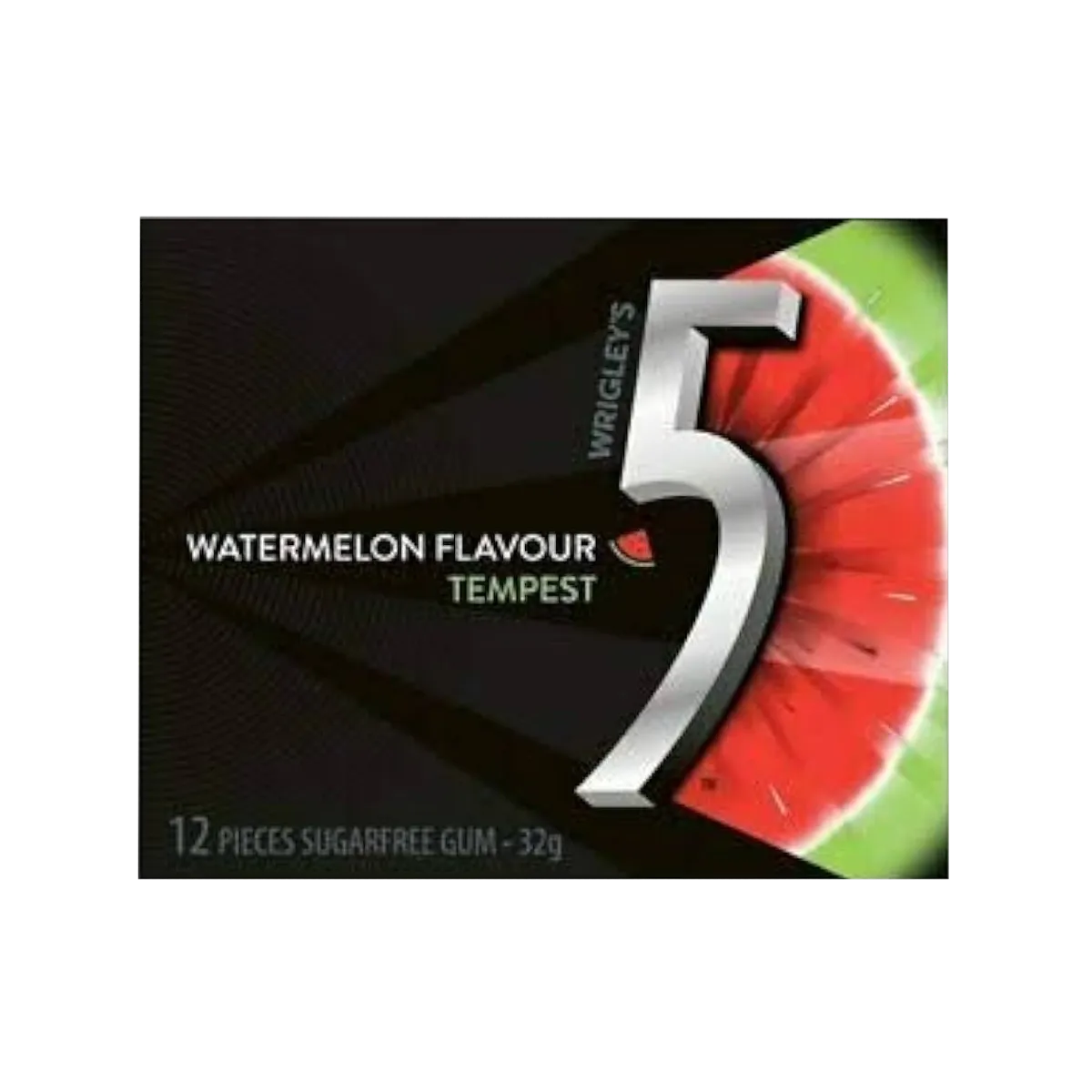 Five Gum Usa Watermelon Flavour 12Sticks
