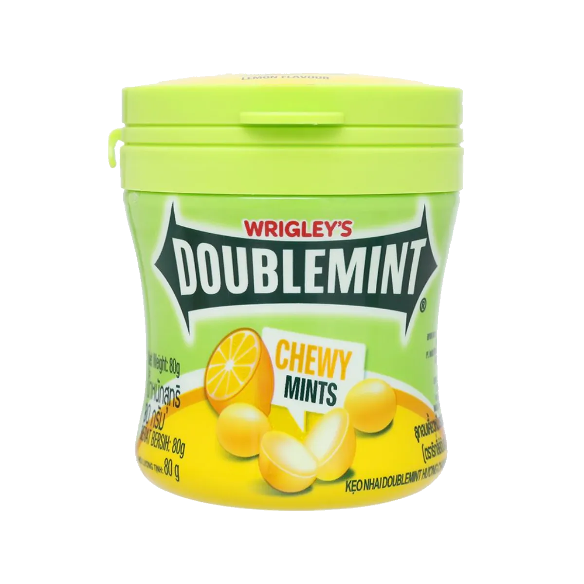 Wrigley Doublemint Chewy Mints Gum Lemon 480G