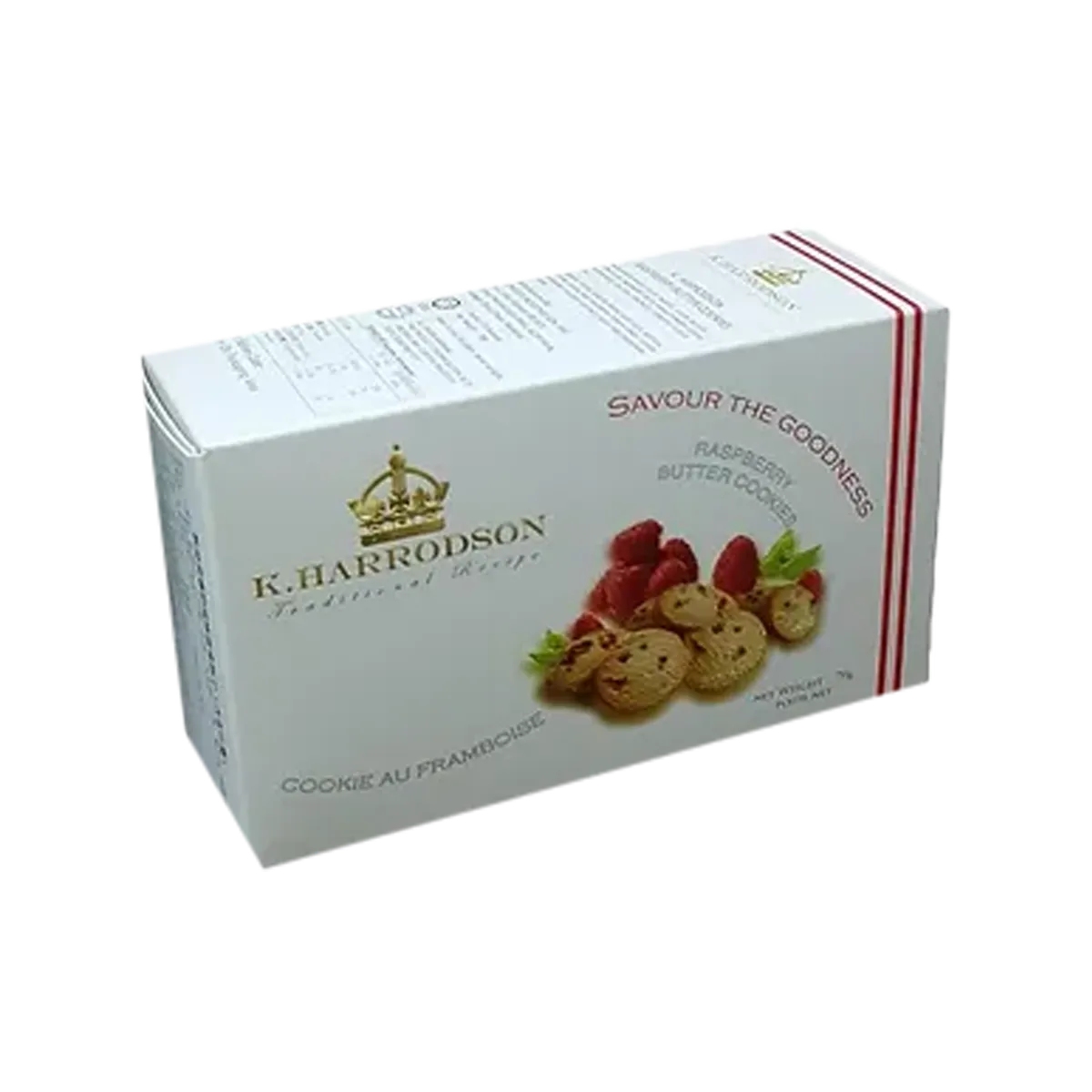 K.Harrodson Butter Cookies Red & Gold 400G