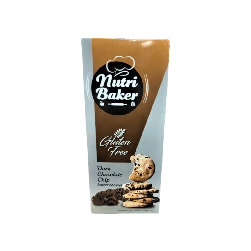 Nutri baker Gluten free cookies dark chocolate chip