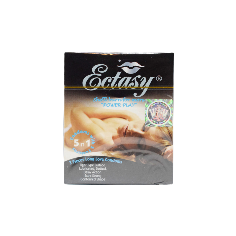 Ectasy condom 12s power play