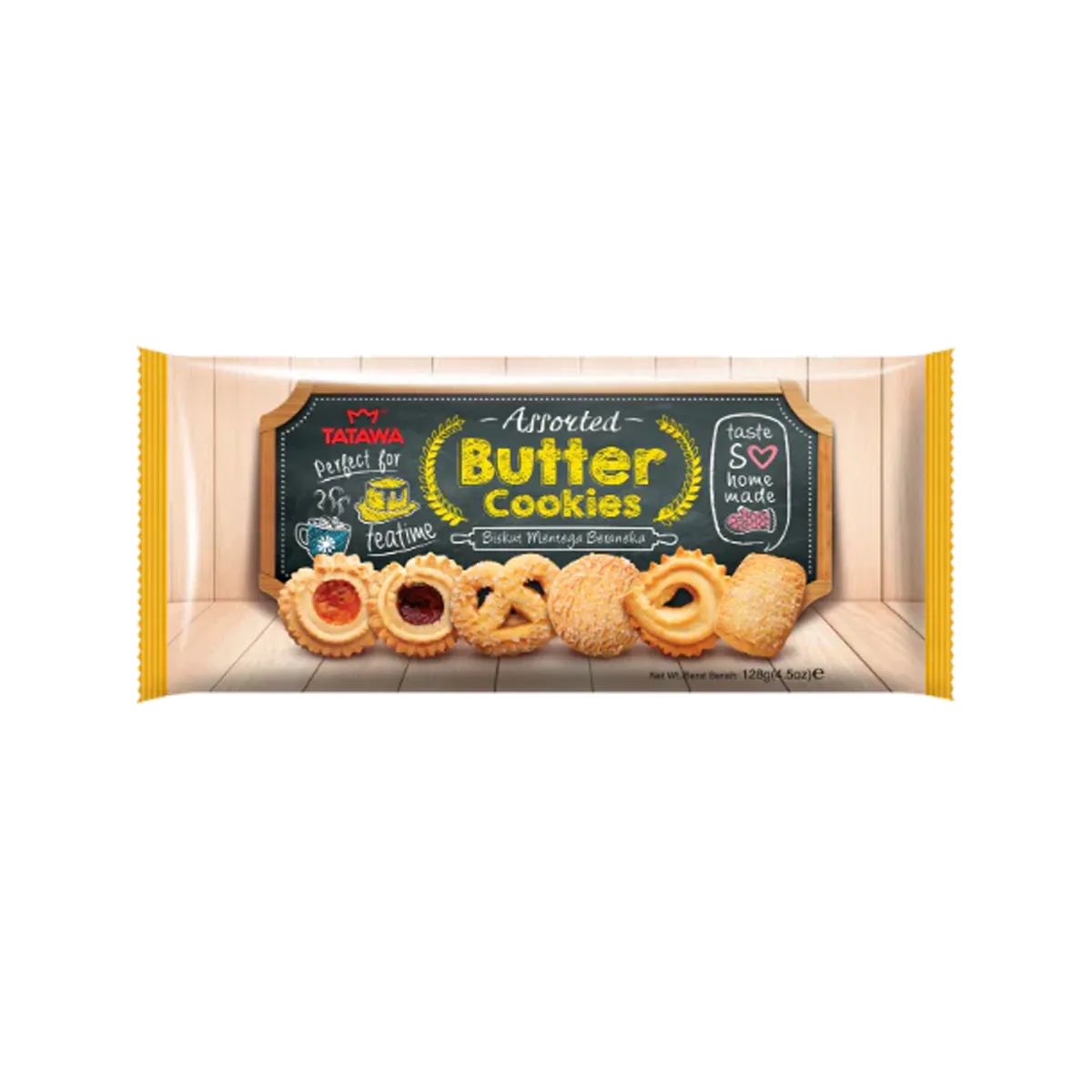 Tatawa Assorted Butter Cookies 128G