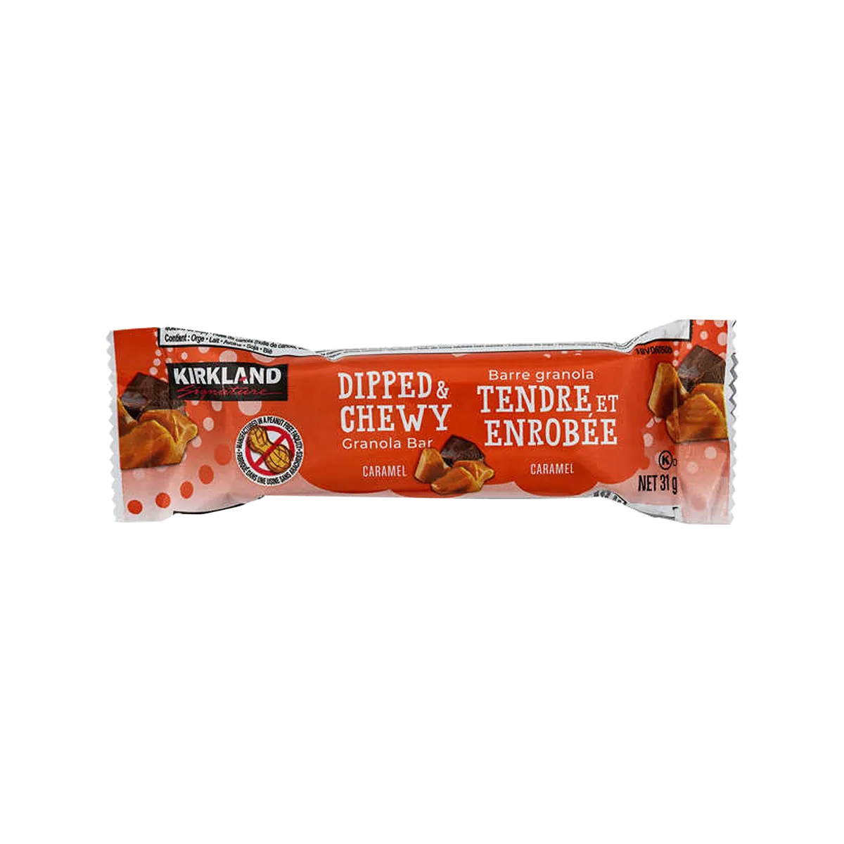 Kirkland Dipped Chewy Granola Bars 31G