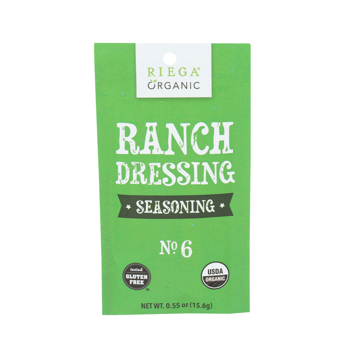 Riega Foods, Seasoning Ranch Dressing, Organic, X By, Case Of 8, .55 oz