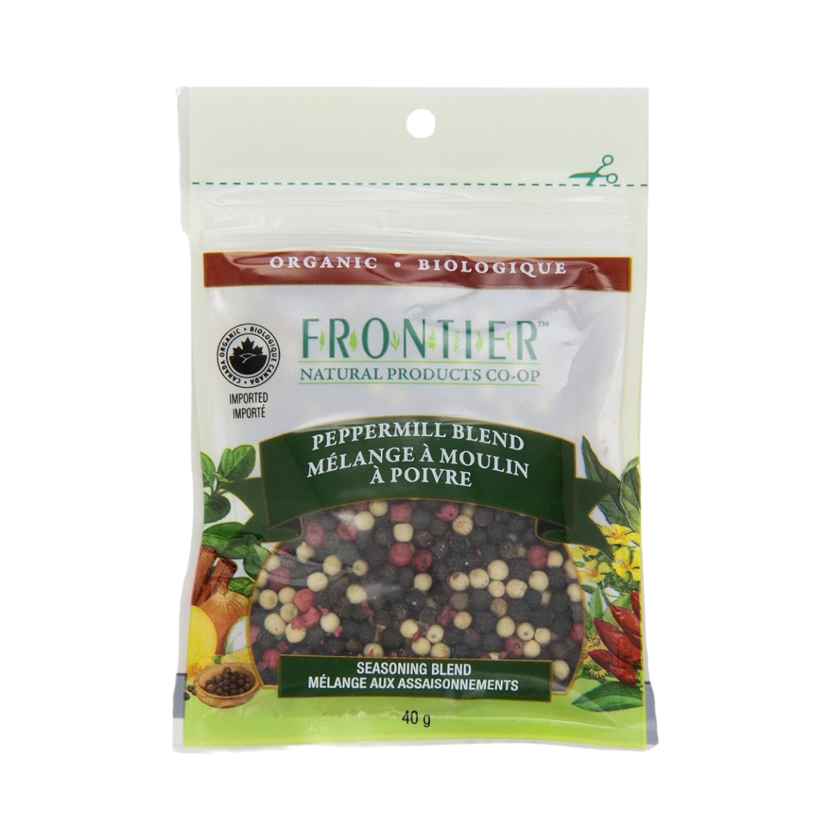 Frontier Nat Prod Co-op, Peppermill 4 Pepper Blend Bulk, 1 Each, 1 lb