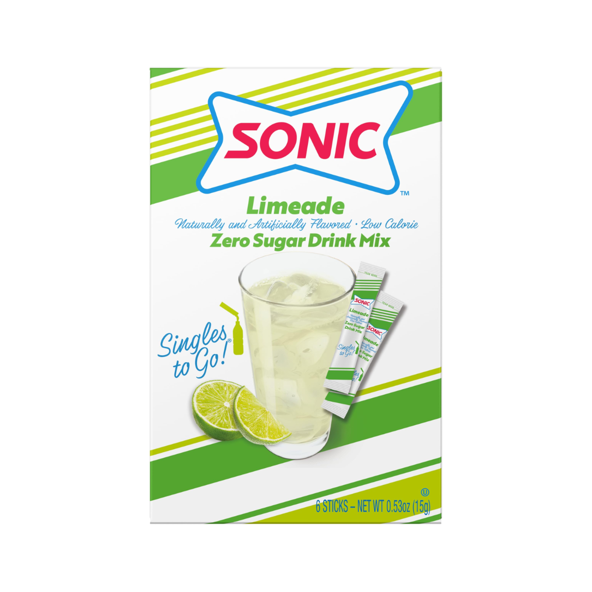 Sonic Singles To Go Powdered Drink Mix (Limeade)