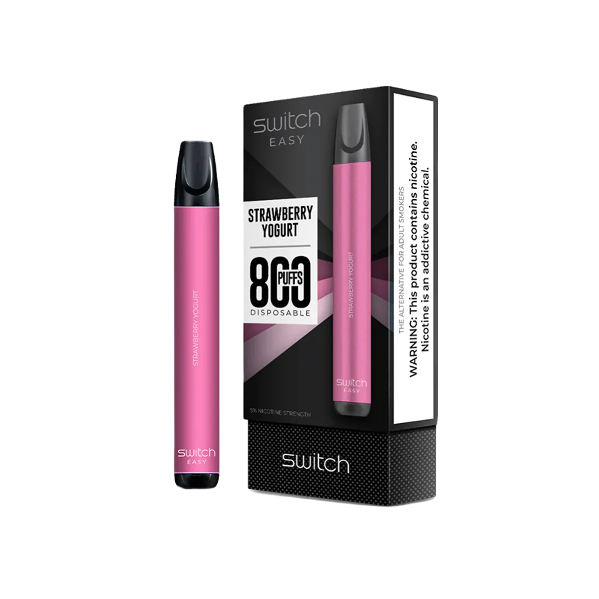 Switch Easy Strawberry Yogurt 800 Puffs